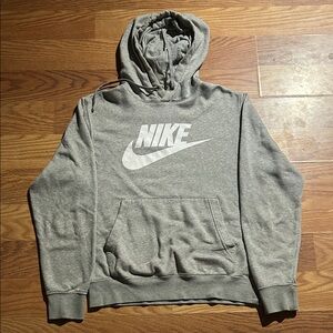 Nike Men's Heather Gray Hoodie